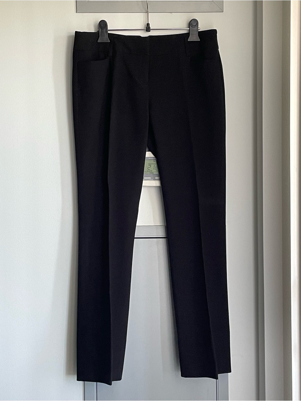 AMANDA + CHELSEA Black Slight Bootcut Trouser